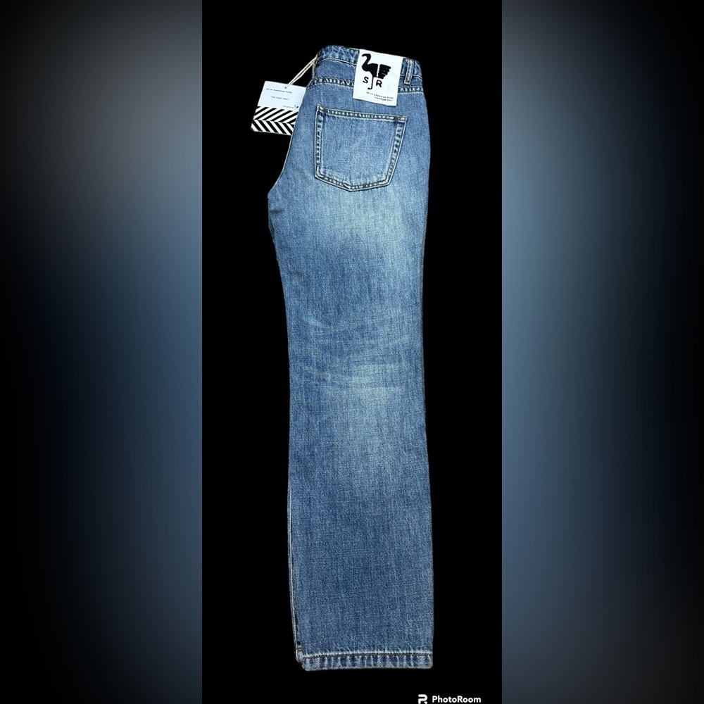 NWT Free People SR vs. SANDRINE ROSE “the virgin label” jeans. - Picture 4 of 5
